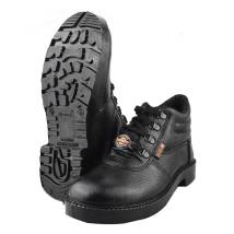Leather Safety Shoe With Nitrile Rubber Sole